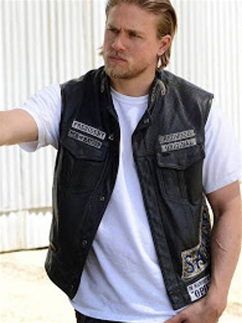 sons of anarchy leather vest